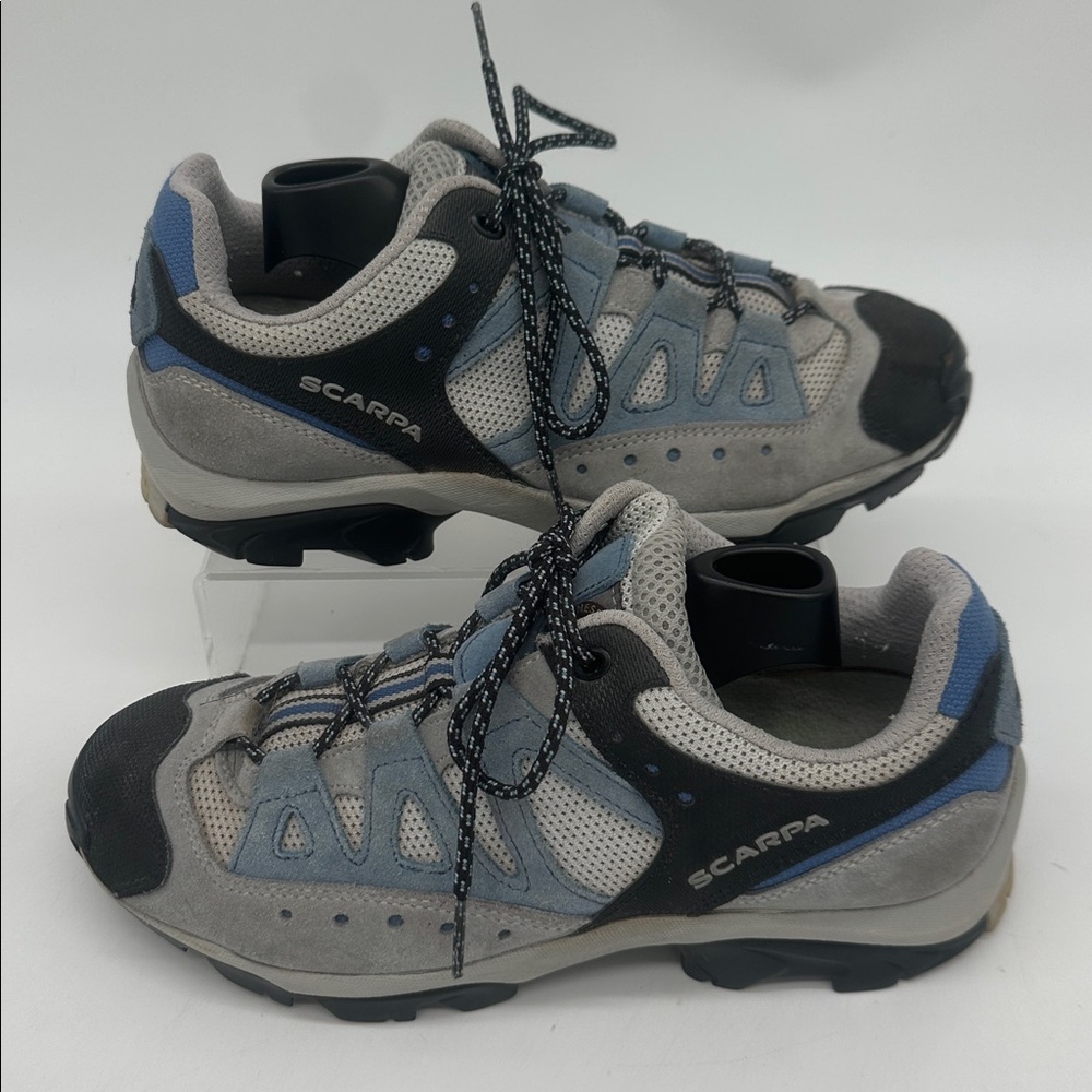 Scarpa Walking Shoes Boots Nessun Luogo E Lontano Gray Blue Womens 7.5 Mens 6.5